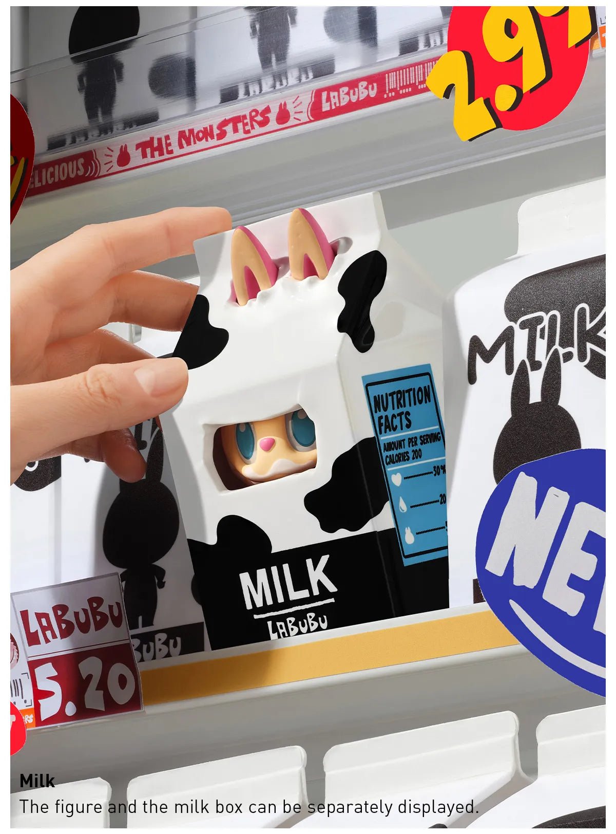 Popmart Labubu The Monsters Wacky Mart Series Blind Box - 100% Authentic - Inaboxstore