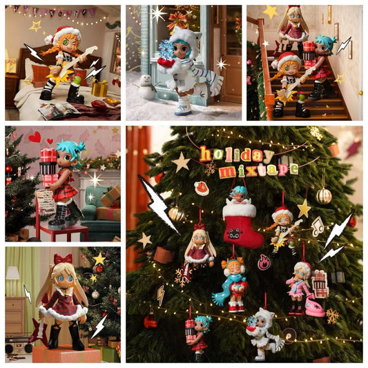 Popmart Lil Peach Riot Holiday Mixtape Series Blind Box 100% Authentic - Inaboxstore