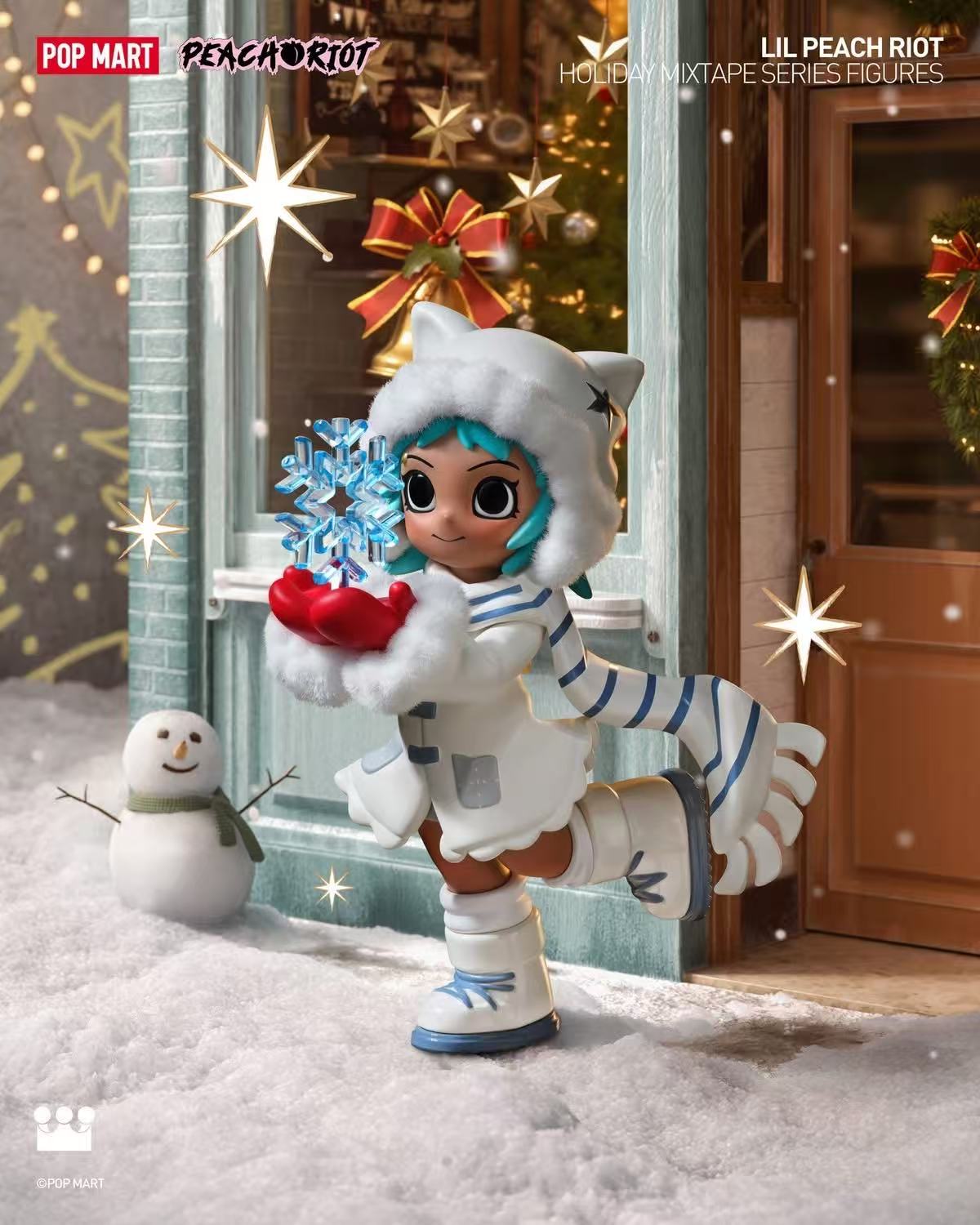 Popmart Lil Peach Riot Holiday Mixtape Series Blind Box 100% Authentic - Inaboxstore