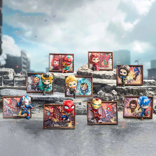 POPMART Marvel Avengers Photo Frame Series Blind Box - Inaboxstore
