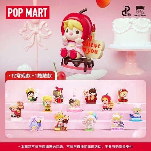Popmart Sweet Bean The Language Of Love series Kiss Blind Box - 100% Authentic - Inaboxstore