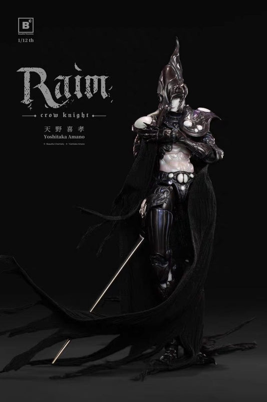 (Pre - Order) Beautiful Chemistry BC x Yoshitaka Amano RAIM - Crow Knight - Inaboxstore