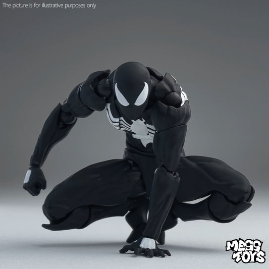 [Pre - order] CT Toys Mess Toys Symbiote Spider - Man Black Spider Action Figure (INR 3299) - Inaboxstore