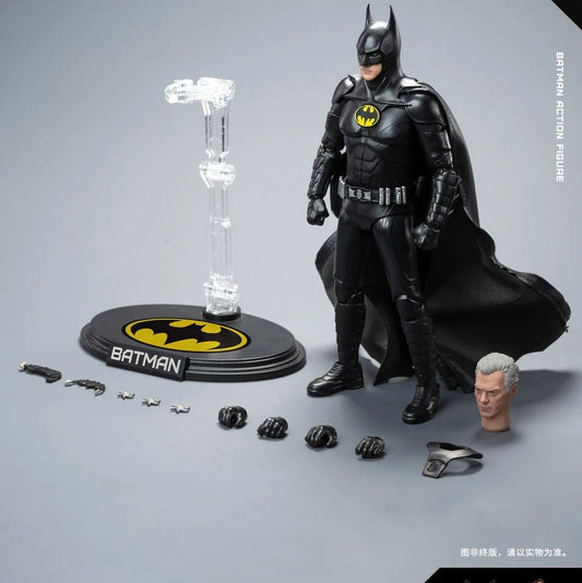 Pre - order] FondJoy 1/9 Scale Action Figure - DC1019 Michael Keaton Batman Deluxe Version - Inaboxstore