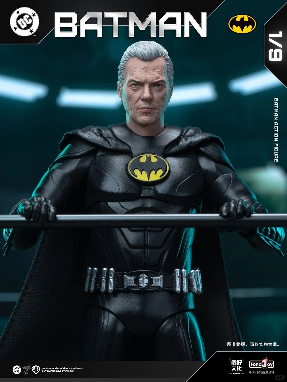 Pre - order] FondJoy 1/9 Scale Action Figure - DC1019 Michael Keaton Batman Deluxe Version - Inaboxstore