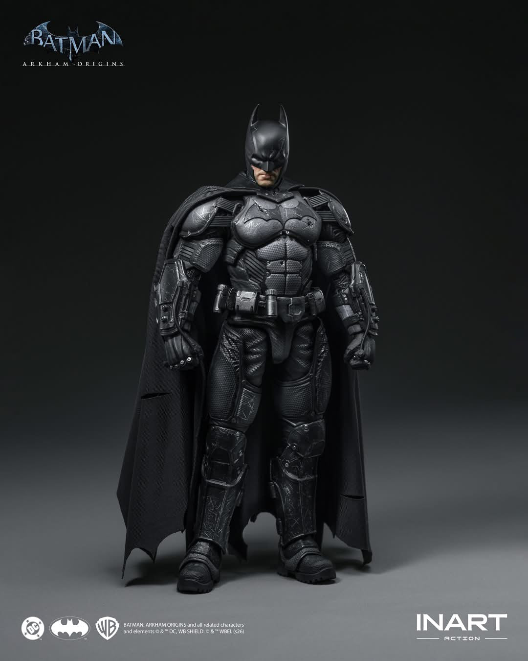 Pre - Order!! InArt - Batman (Arkham Origins) Battle Damaged Version Collectible Figure - Inaboxstore