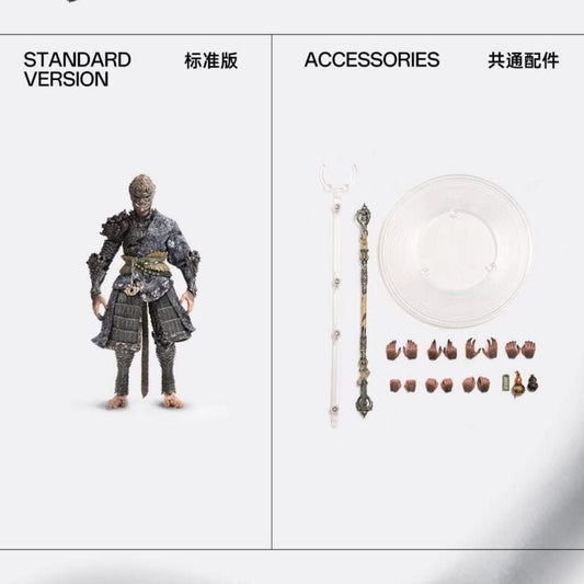 [Pre - order] ✨INART – Black Myth: Wukong 1/12 Scale Action Figure – The Destined One in the Bronze Armor Set - Inaboxstore