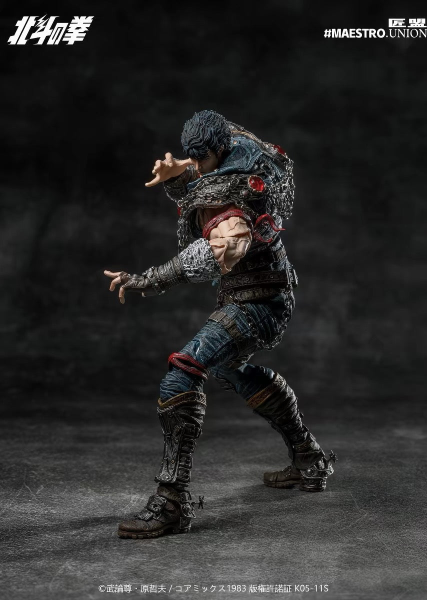 Pre-Order!!! Maestro Union Fist of the North Star Kenshiro 1/12 Scale Action Figure - Inaboxstore