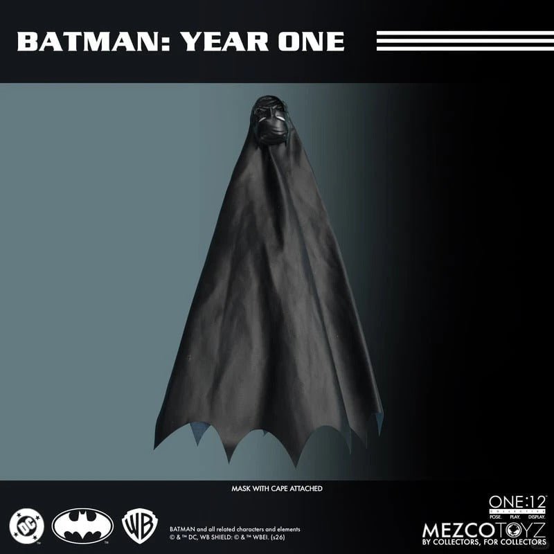(Pre order) Mezco Batman: Year One; One:12 Collective Batman Action Figure - Inaboxstore