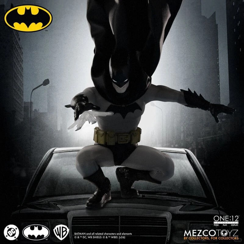 (Pre order) Mezco Batman: Year One; One:12 Collective Batman Action Figure - Inaboxstore