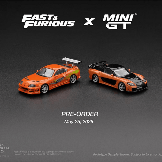Pre Order MINIGT FAST AND FURIOUS SERIES - Inaboxstore