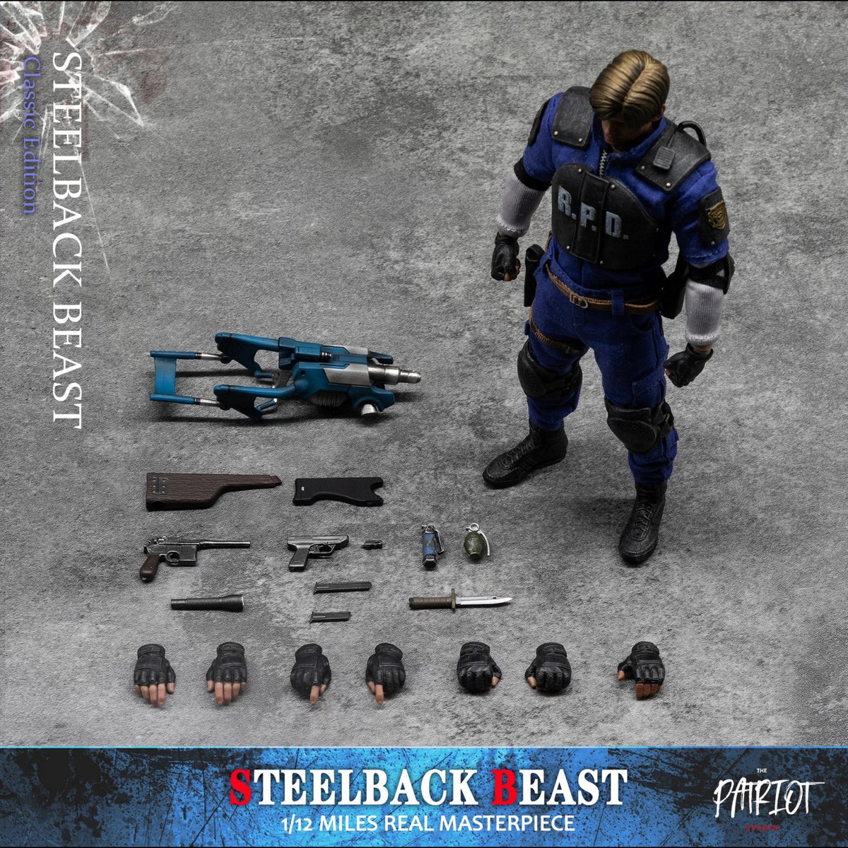 Pre-order Patriot Studio 1/12 Steelback Beast action figure Modern/Classic Version 1/12 - Inaboxstore