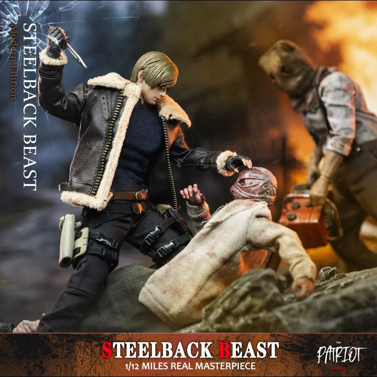 Pre-order Patriot Studio 1/12 Steelback Beast action figure Modern/Classic Version 1/12 - Inaboxstore