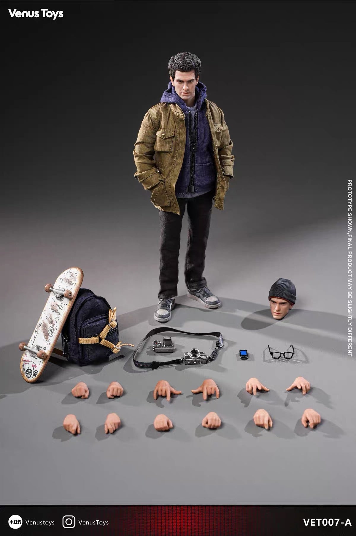 Pre Order! Venus Toys VT007 A/B 1/12 Scale Night Vigilante (Andrew Garfield) - Inaboxstore