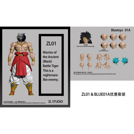 (Pre - Order) ZL Studio Broly Action Figure (Limited Release) - Inaboxstore