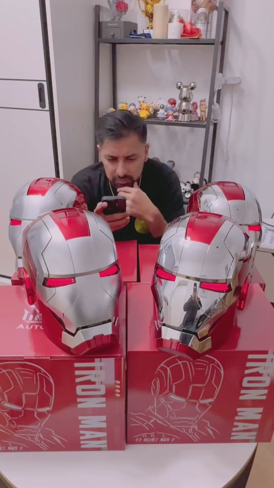 Iron Man MK5 Helmet 1:1 with Voice , Remote and Touch controls
