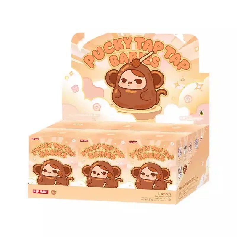 PUCKY BEANIE Tap Tap Babies Series Plush Pendant Blind Box by Popmart - Inaboxstore