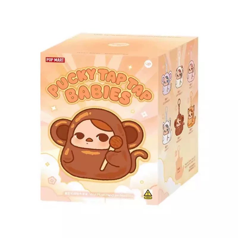 PUCKY BEANIE Tap Tap Babies Series Plush Pendant Blind Box by Popmart - Inaboxstore