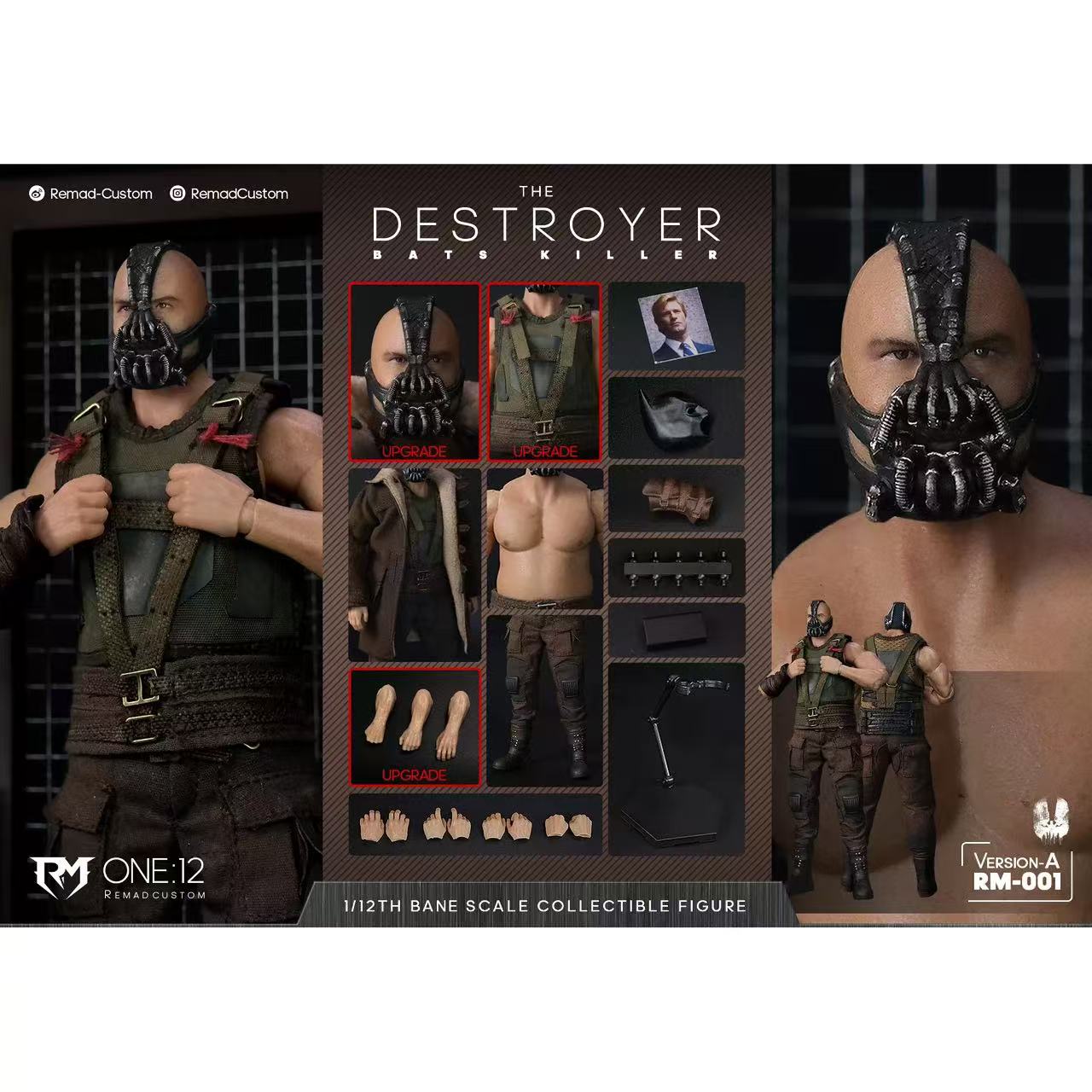 Remad Customs 1/12 Action Figure - Bane