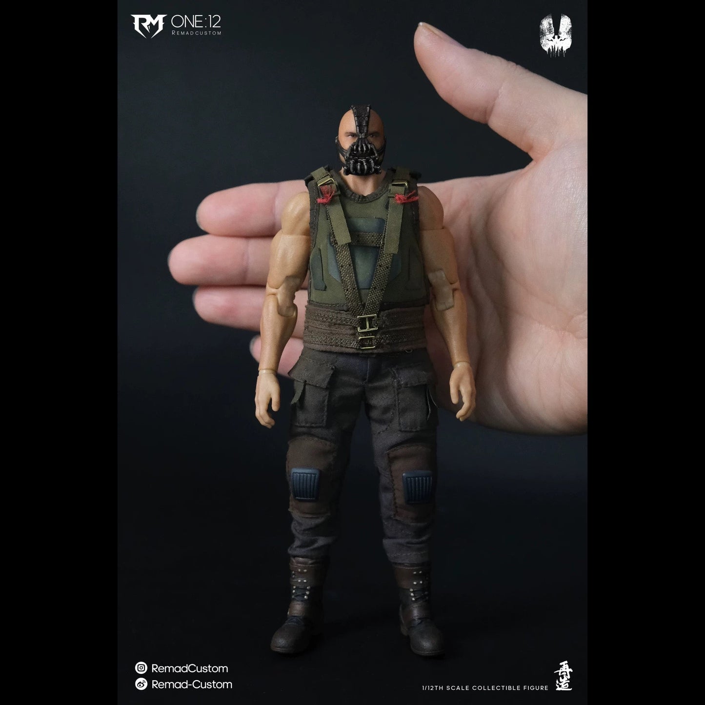 Remad Customs 1/12 Action Figure - Bane - Inaboxstore