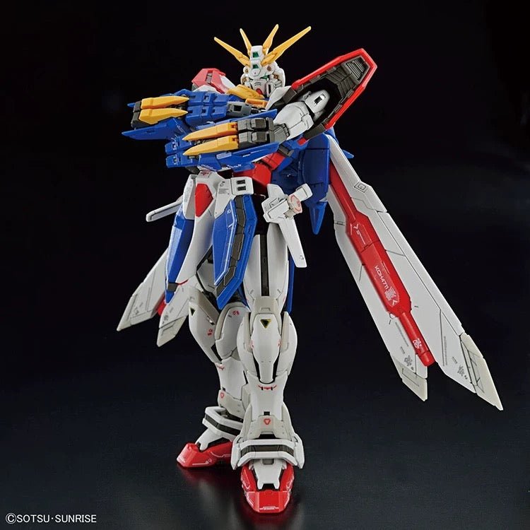 RG God Gundam (Burning Gundam) 1/144 Model Kit | Bandai - Inaboxstore