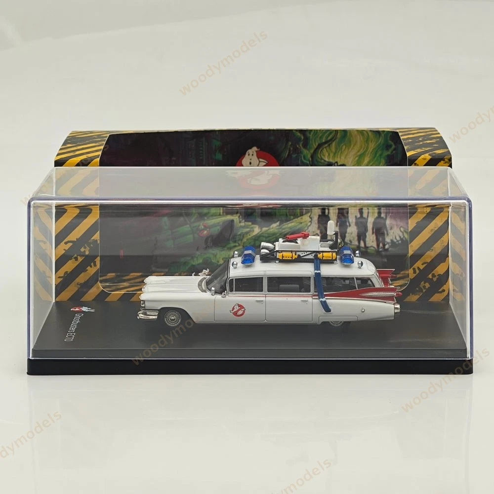 1/64 YS Model YSCMMG1 Cadillac Miller Meteor Ecto-1 Ghostbusters 1 Diecast Model
