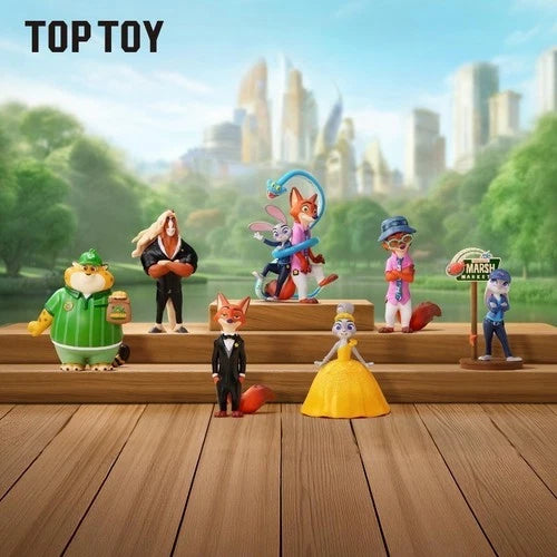 TOPTOY Disney Zootopia New Journey Series Blind Box Figure