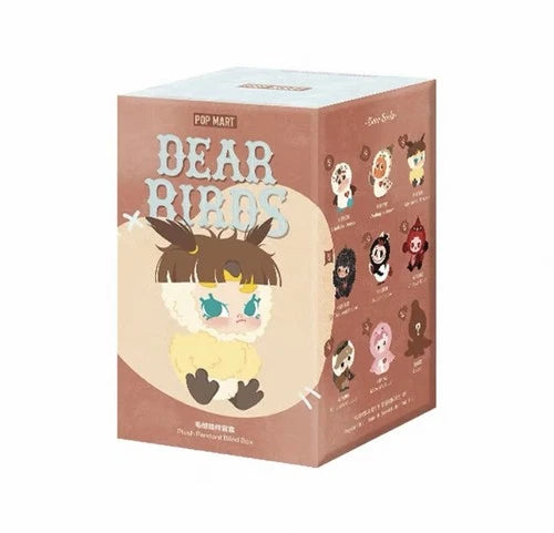 POP MART Dear Birds Series Plush Pendant Blind Box 100% Authentic