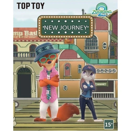 TOPTOY Disney Zootopia New Journey Series Blind Box Figure