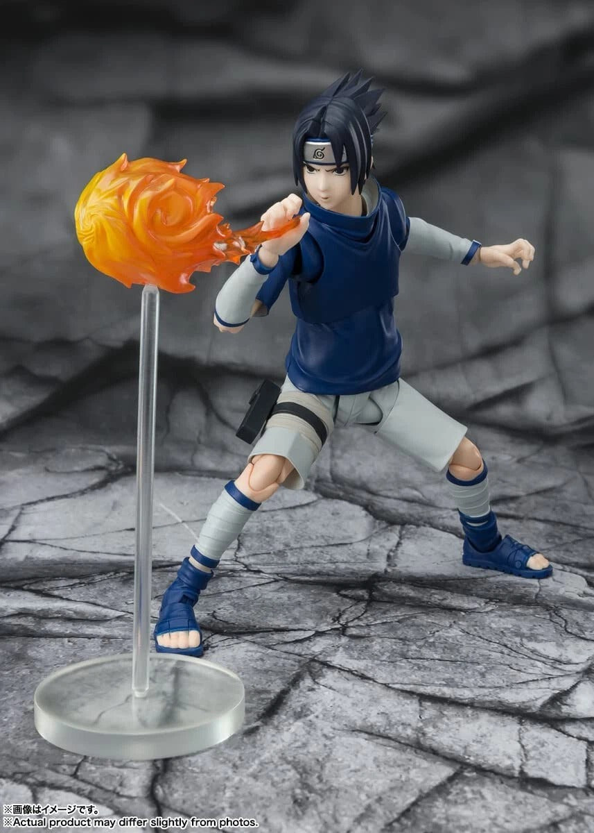 Sasuke Uchiha Ninja Prodigy of the Uchiha Clan Bloodline S.H.Figuarts Action Figure - Naruto