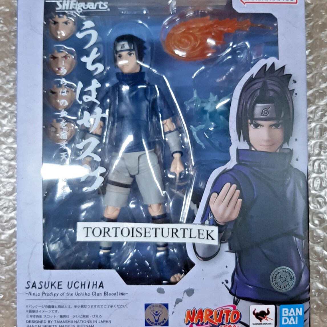 Sasuke Uchiha Ninja Prodigy of the Uchiha Clan Bloodline S.H.Figuarts Action Figure - Naruto