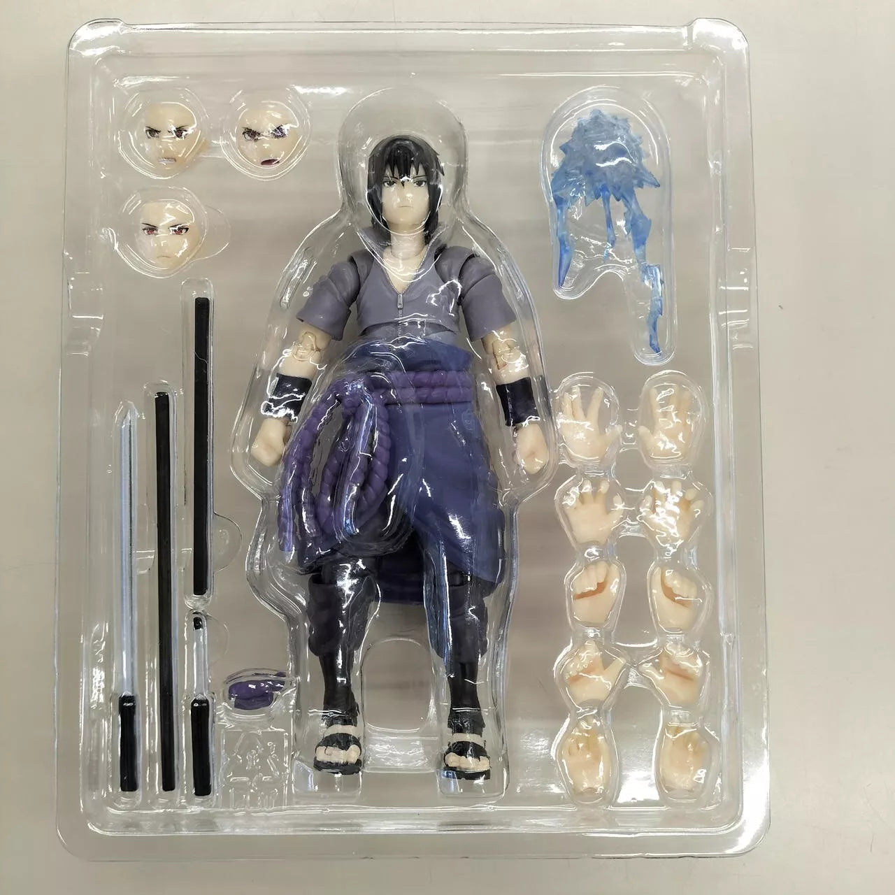 Figurine Sasuke Uchiha – Naruto S.H. Figuarts 15 Cm, Bandai Tamashii Nations, Neuf