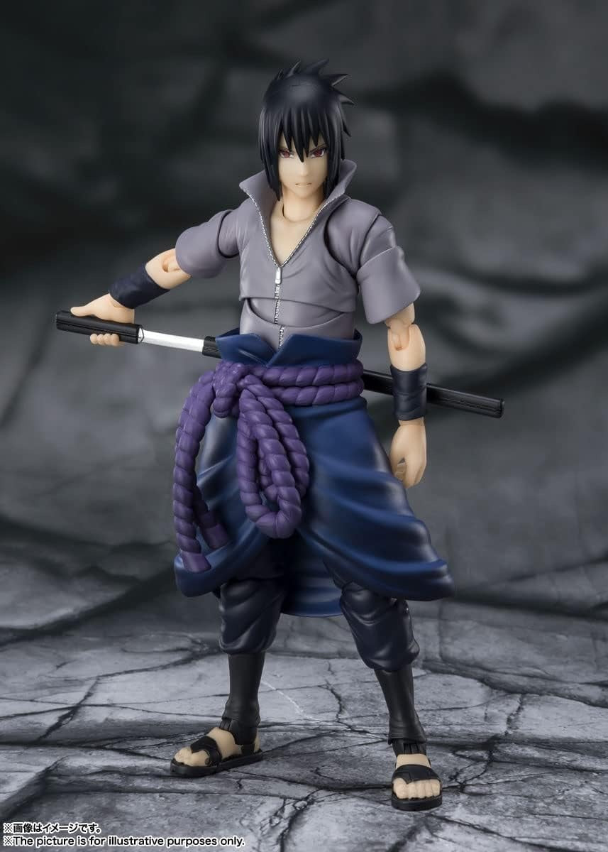 Sasuke Uchiha He Who Bears All Hatred S.H.Figuarts Action Figure - Naruto Shippuden
