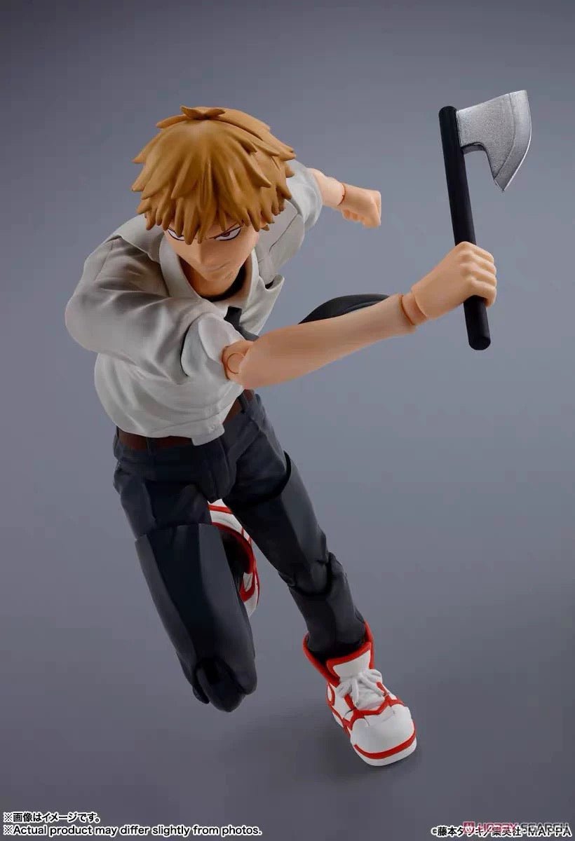 S.H.Figuarts Chainsaw Man Denji 1/12 Action Figure - 100% Authentic - Inaboxstore