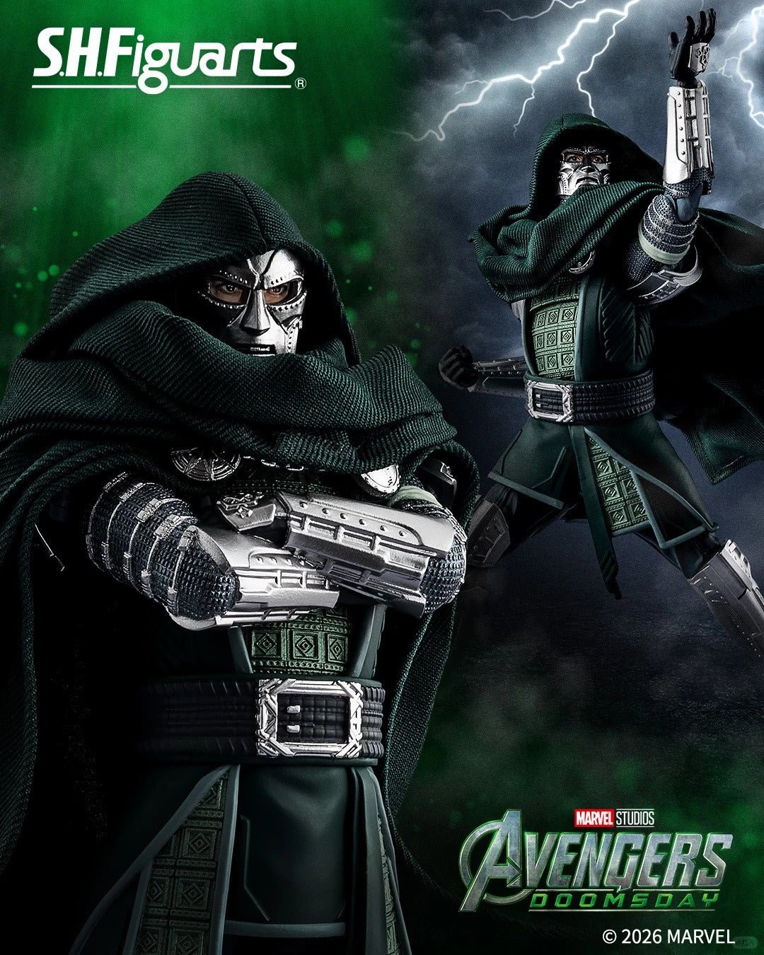 S.H.Figuarts DOCTOR DOOM (Avengers: Doomsday) - Inaboxstore
