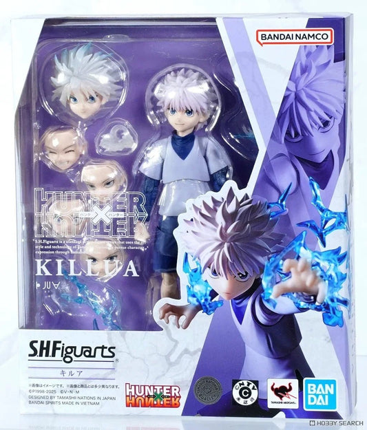 S.H.Figuarts Hunter X Hunter Killua 100% Authentic - Inaboxstore