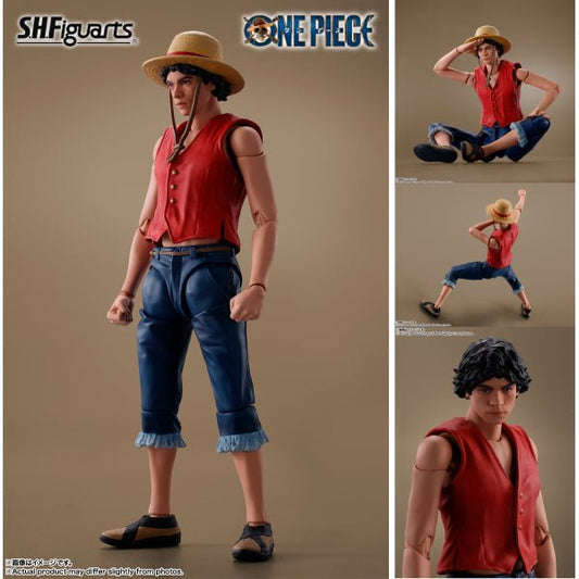 S.H.Figuarts One Piece - Netflix - Monkey D. Luffy - Inaboxstore