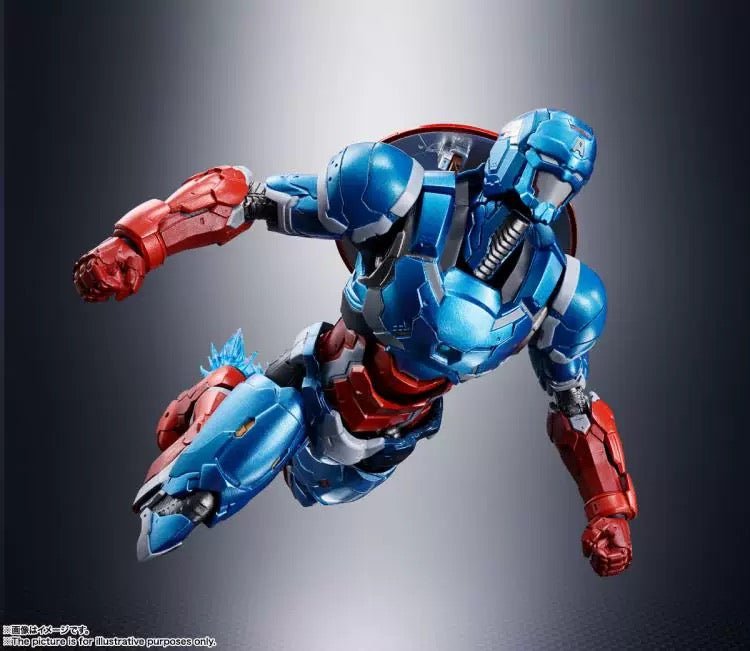 S.H.Figuarts Tech - ON Avengers: Captain America Action Figure - Inaboxstore
