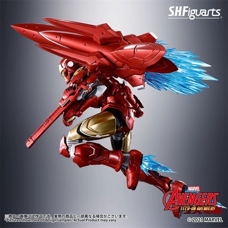 S.H.Figuarts Tech - ON Avengers: Iron Man Action Figure - Inaboxstore