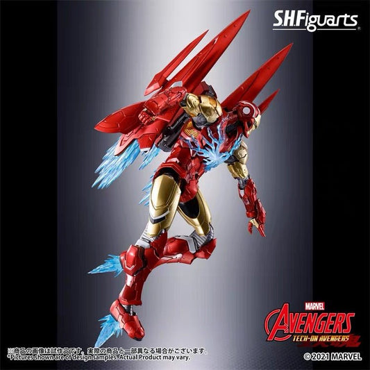 S.H.Figuarts Tech - ON Avengers: Iron Man Action Figure - Inaboxstore