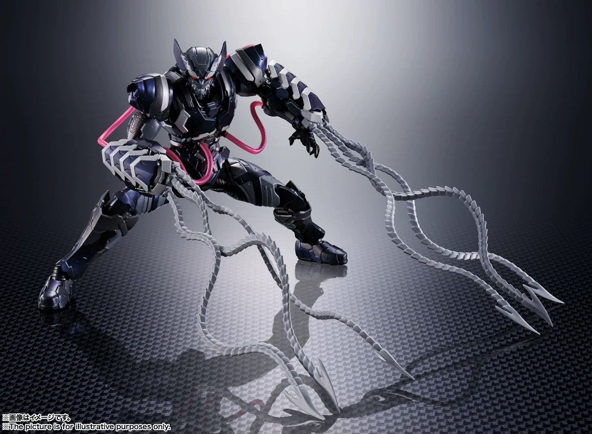 S.H.Figuarts Tech - ON Avengers: Venom Symbiote Wolverine Action Figure - Inaboxstore