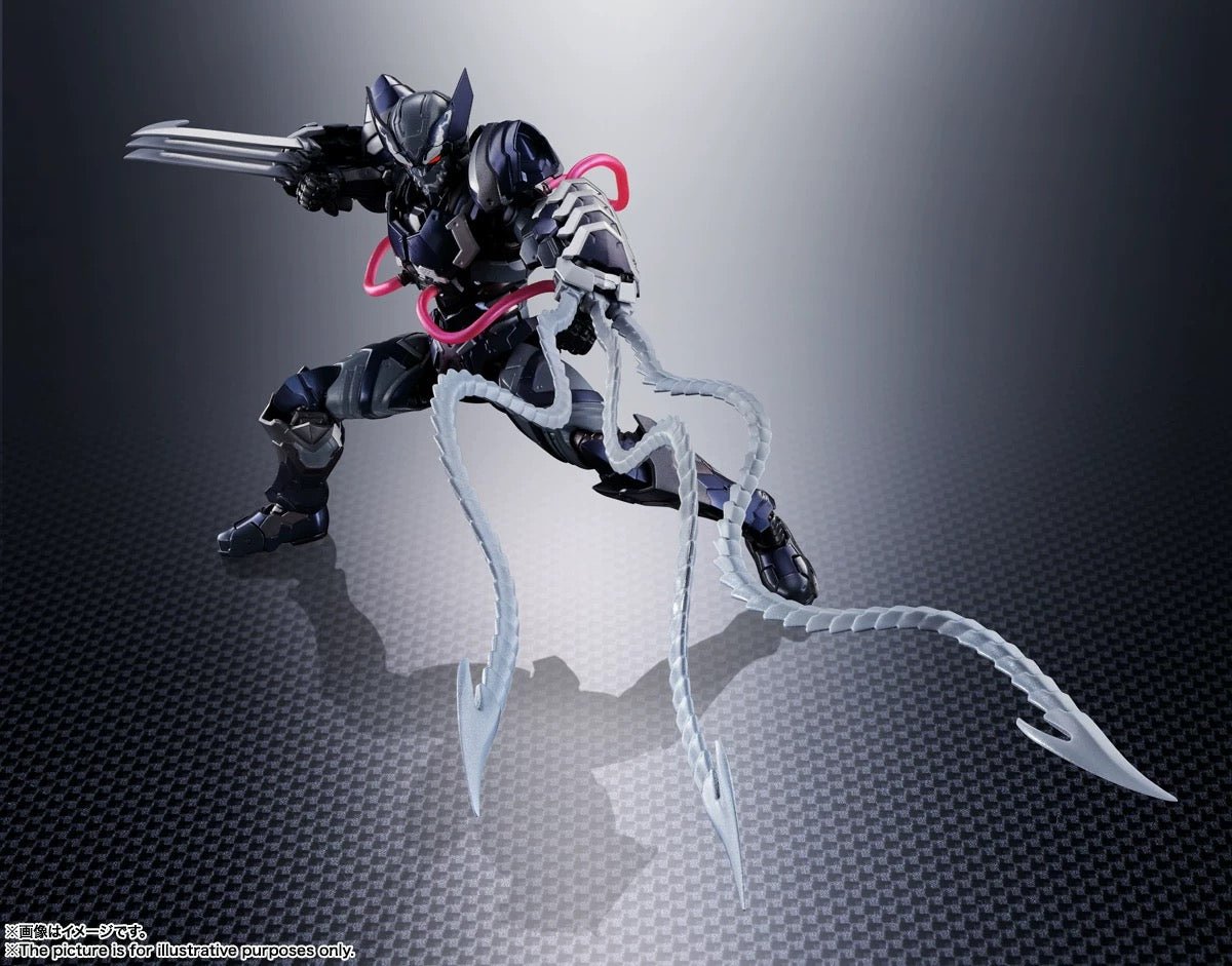 S.H.Figuarts Tech - ON Avengers: Venom Symbiote Wolverine Action Figure - Inaboxstore