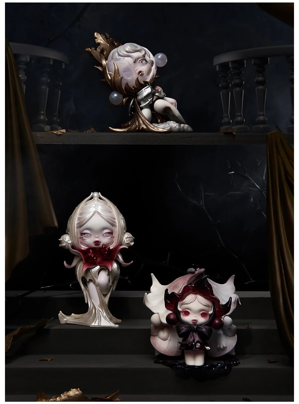 SKULLPANDA Petals in Four Acts Blind Box by Popmart 100% Authentic - Inaboxstore