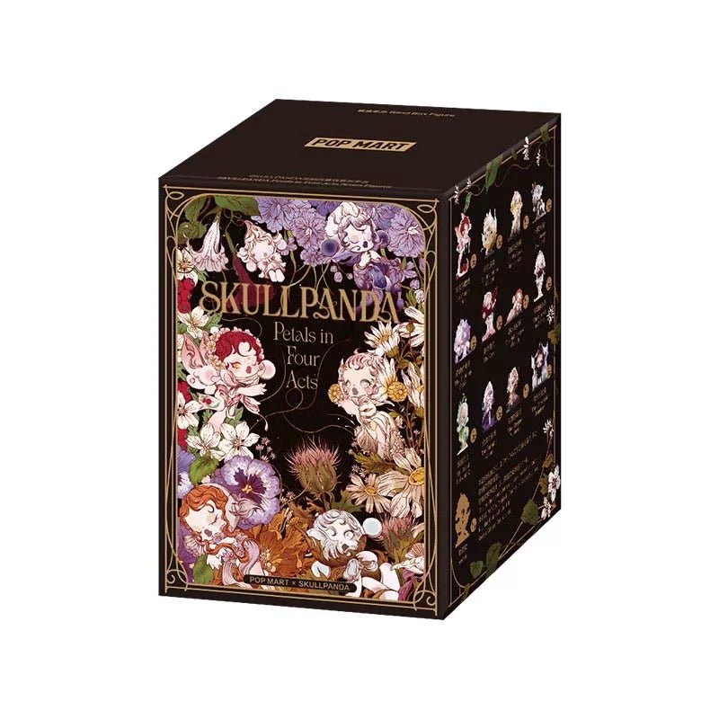 SKULLPANDA Petals in Four Acts Blind Box by Popmart 100% Authentic - Inaboxstore