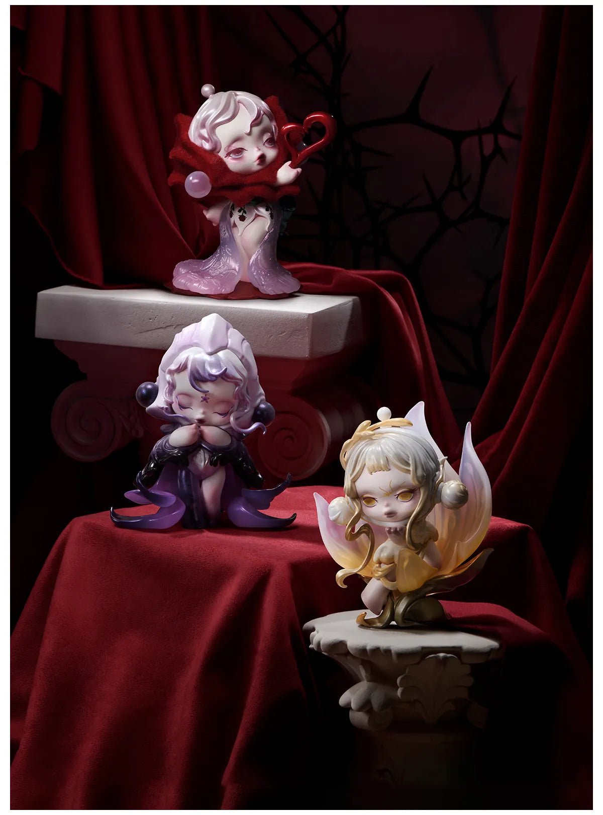 SKULLPANDA Petals in Four Acts Blind Box by Popmart 100% Authentic - Inaboxstore