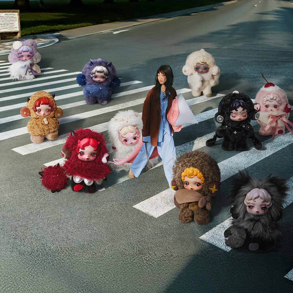 【SKULLPANDA】You found me! SKULLPANDA You Found Me! Series Plush Doll Pendant | tofutcg