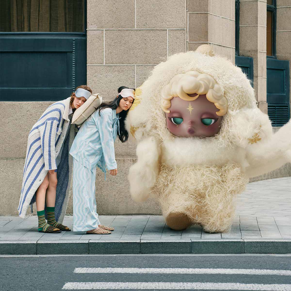 SKULLPANDA You Found Me! Series Plush Doll Pendant - 100% Authentic