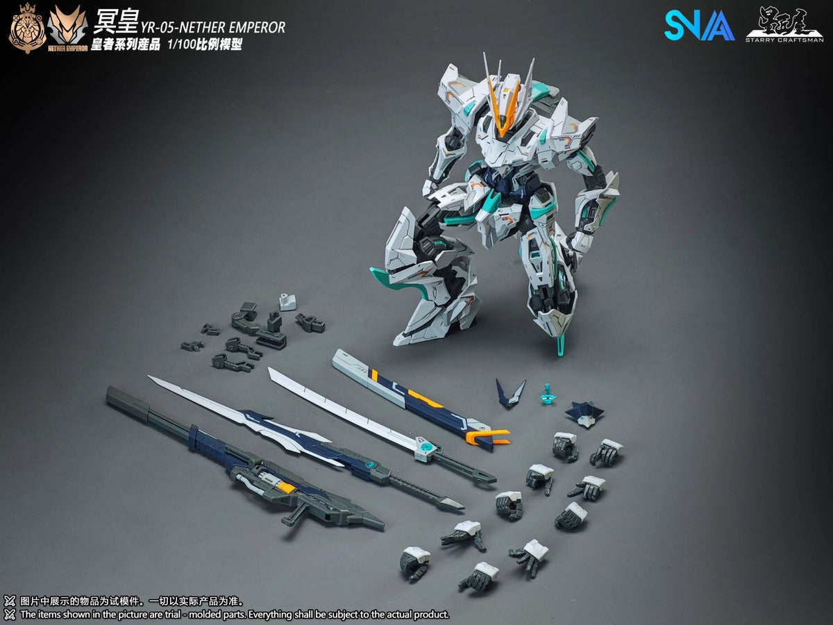 SNAA Royal Series YR-05 Nether Emperor A.P Type 1/100 Scale Model Kit - Inaboxstore