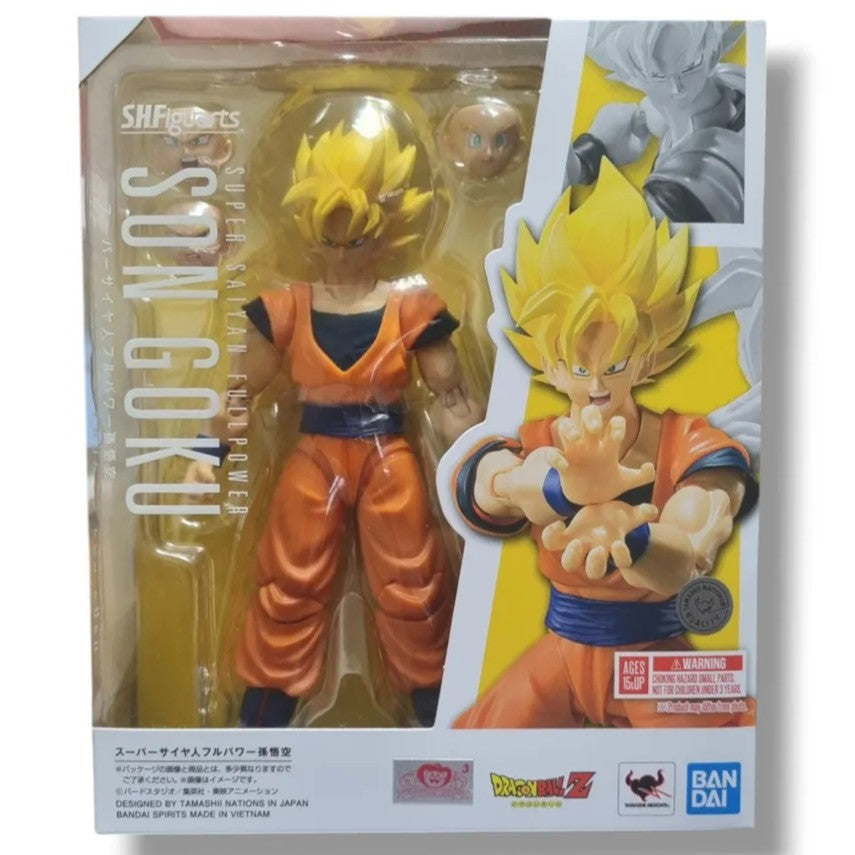 Son Goku Super Saiyan Full Power S.H.Figuarts Action Figure - Dragon Ball Z