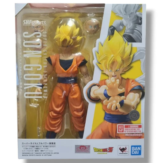 Son Goku Super Saiyan Full Power S.H.Figuarts Action Figure - Dragon Ball Z